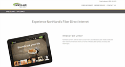 Desktop Screenshot of northlandfiberdirect.com