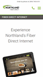Mobile Screenshot of northlandfiberdirect.com